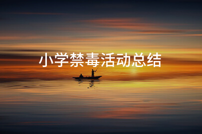 小学禁毒活动总结(万能模板9篇)