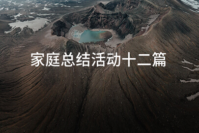 家庭总结活动十二篇