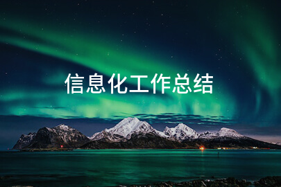 信息化工作总结（必备六篇）